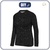 THERMO BLUZKA DAMSKA (PATTY) - ETNO / kontur - zestaw do uszycia XL
