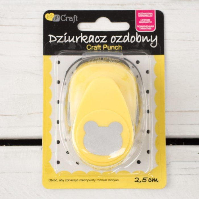 Dekorační děrovačka   2,5 cm medvídek