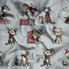 CHRISTMAS PETS WZ. 3 - Baumwoll Musselin