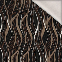 RETRO GEOMETRIC WZ. 15 - Wintersweat angeraut mit Elastan ITY
