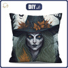 KISSEN 45x45 - WITCH - Velours - Nähset