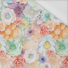 PASTEL FLOWERS WZ. 20 - rychleschnoucí tkanina