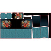 Torba XL z saszetką 2 w 1 - Bouquet of flowers wz.5 - zestaw do uszycia