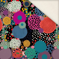 RETRO GEOMETRIC WZ. 7 - Linen 100%