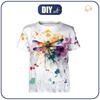 T-SHIRT DZIECIĘCY - WATERCOLOR DRAGONFLY - zestaw do uszycia (140/146)