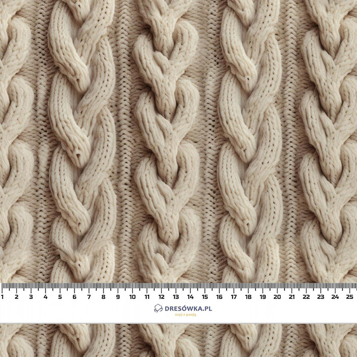 IMITATION SWEATER VZ. 1 - Single jersey s elastanem