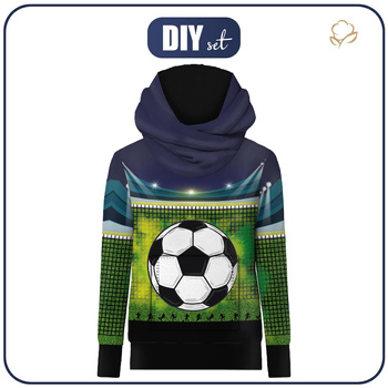 Unisex mikina s kapucí (HYDRA) - KOPANÁ vz. 2 - Sada šití 110/116