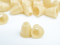 Plastic Cord Ends 11mm - BANANA