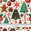 HAPPY CHRISTMAS WZ. 8- Polster- Velours