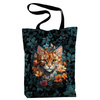 SHOPPER TASCHE - Animals mandala wz.12 (cat) - Nähset