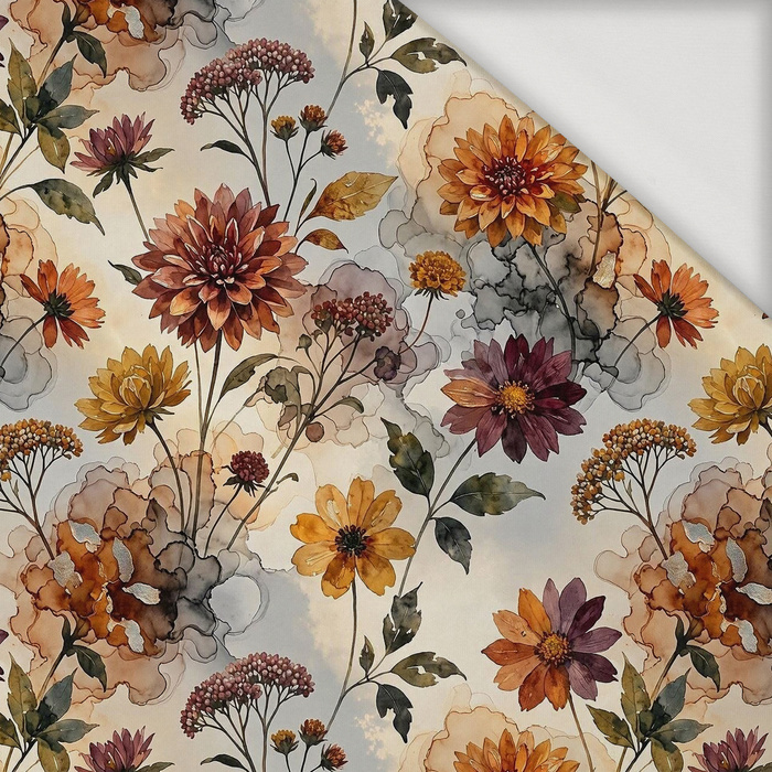 AUTUMN FLOWERS WZ. 27 - Viscose jersey