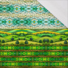 Stained Garden wz. 18 - panel (60cm x 50cm) SINGLE JERSEY