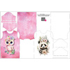 2-PACK - T-SHIRT DZIECIĘCY - BABY ANIMALS WZ. 3 - ZESTAW DO USZYCIA (152/158)