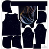 CLASSIC DAMEN HOODIE (POLA) - ALIEN PORTRAIT - Nähset
