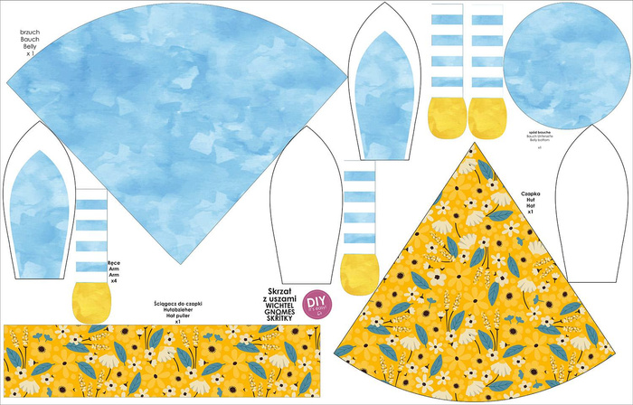 OHRZWERG - Gänseblümchen - DIY IT'S EASY