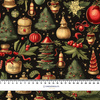 Vintage Christmas wz.11 - rychleschnoucí tkanina