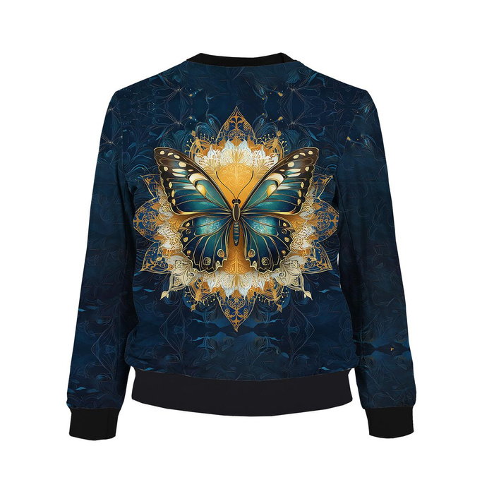 DÁMSKA BOMBER BUNDA (KAMA) - Animals mandala wz.13 -  M