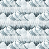 SNOWY PEAKS (WINTER IN THE MOUNTAINS) / small- Upholstery velour 
