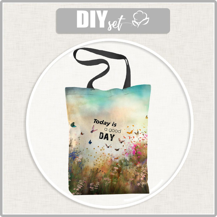 SHOPPER TASCHE - MAGIC MEADOW wz. 6 - Wasserabweisende Webware - Nähset