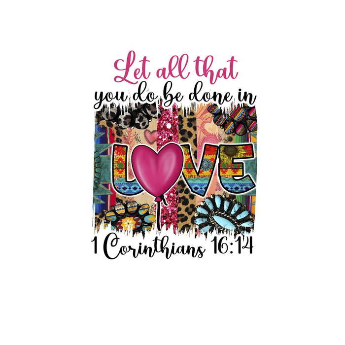 COLORS LOVE / white - panel (75cm x 80cm) SINGLE JERSEY PANEL