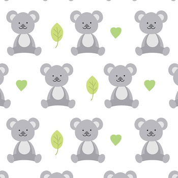 KOALA A LISTY (ZVÍŘETNÍK) - Mušelín bavlněný