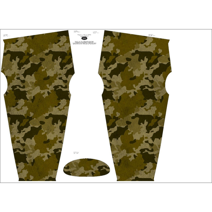 HERREN THERMO LEGGINGS (JACK) - FISHING TIME - Nähset XXL