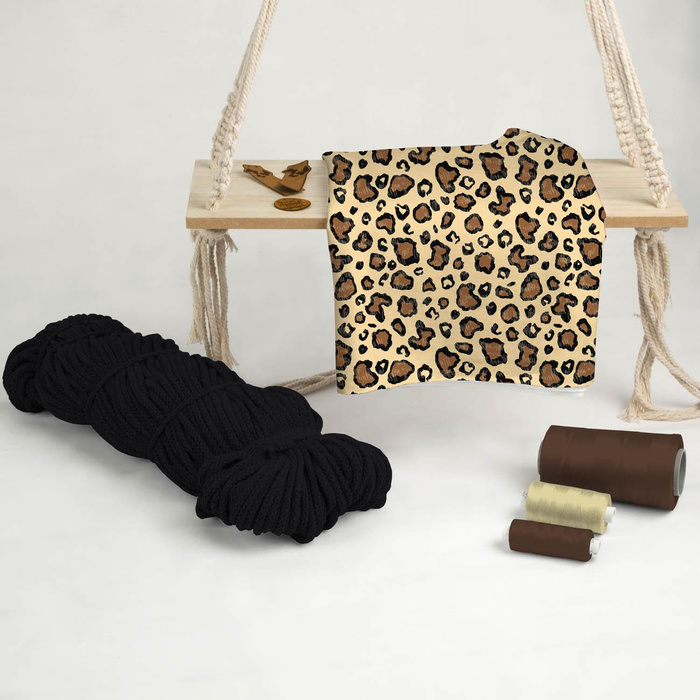 SPOTS PAT. 7 - looped knit fabric