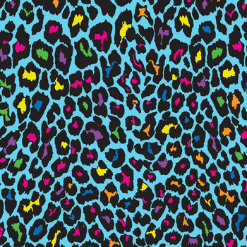NEON LEOPARD M.3 - Thermo lycra