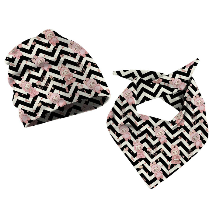 KID'S CAP AND SCARF (CLASSIC) - CREEPY CUTE WZ.6 - 59-61