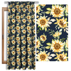 SUNFLOWERS PAT. 5 / dark blue