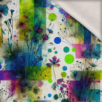 FLORAL REVERIE WZ. 8 - dzianina drapana z elastanem ITY