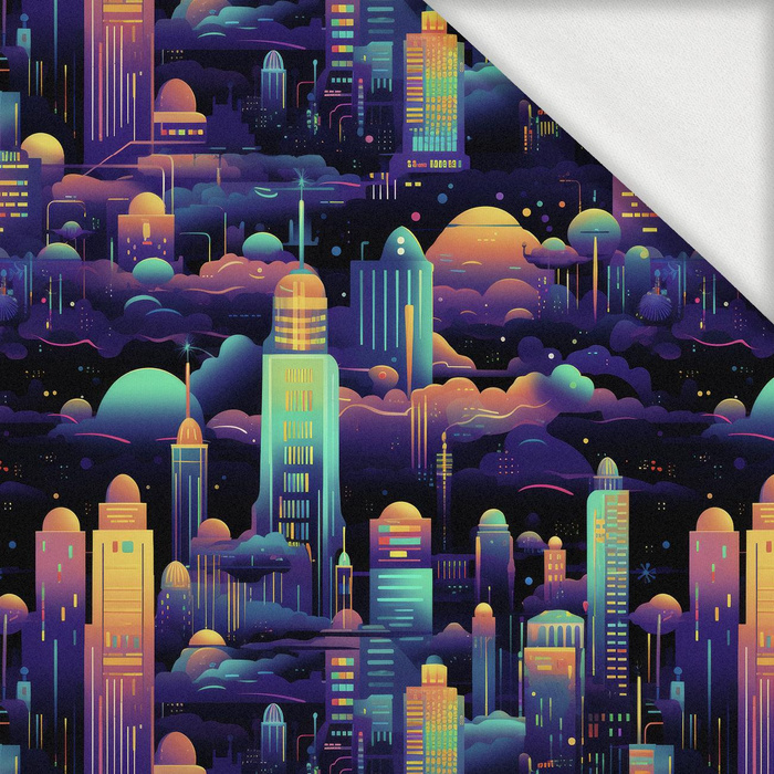 NEON CITY WZ.5 - leichte Maschenware angeraut