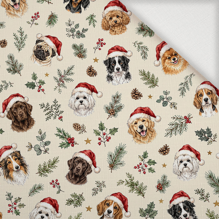 CHRISTMAS PETS WZ. 2 - Webware für Tischdecken