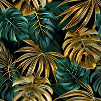 MONSTERA wz.7- Welur tapicerski