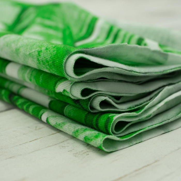 100CM BANANA LEAVES wz.2 - single jersey TE210