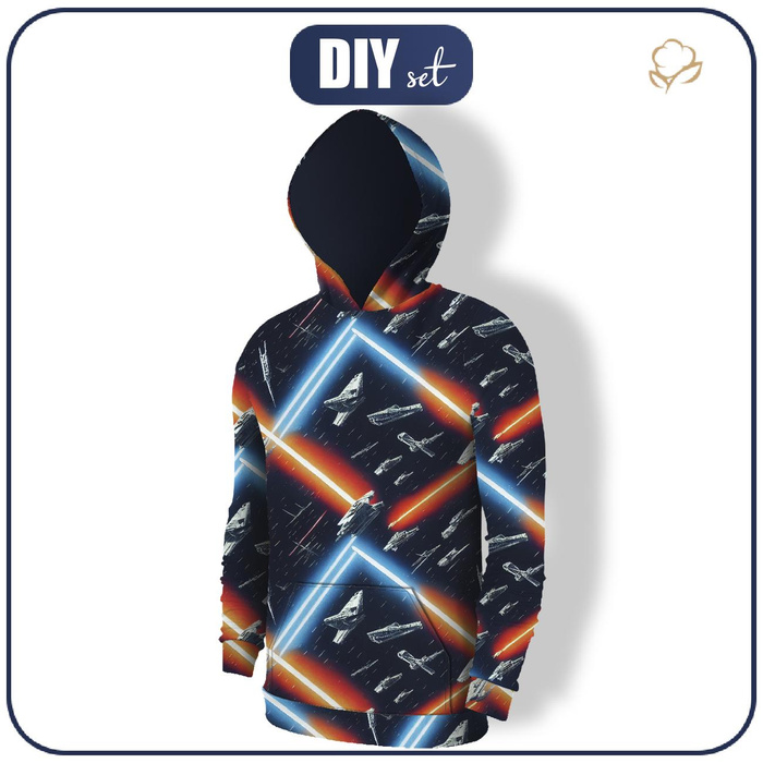 MEN’S HOODIE (COLORADO) - LIGHT RAYS - sewing set XL
