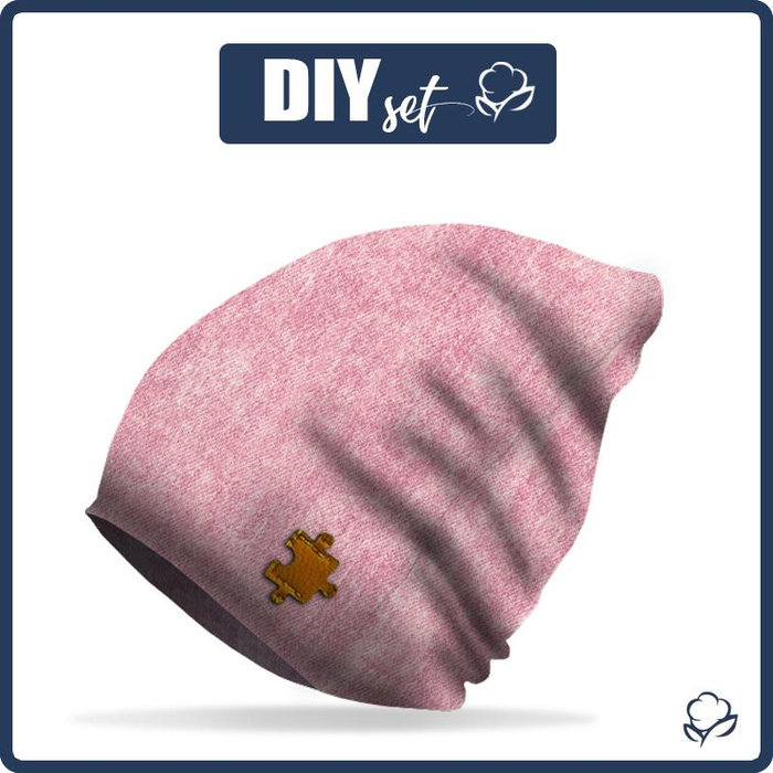 "Beanie" cap - VINTAGE LOOK JEANS (rose quartz) 48-50