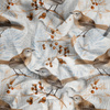 PASTEL BIRDS WZ. 1 - Muślin bawełniany