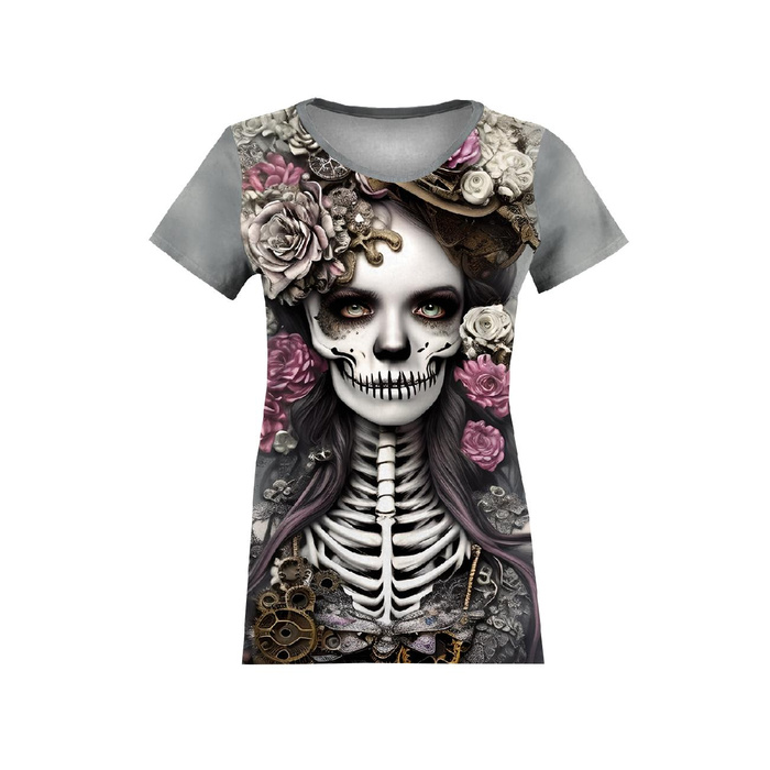 T-SHIRT DAMSKI - GOTHIC GIRL - zestaw do uszycia XXXL