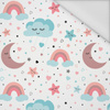 CHILDREN'S SKY (PASTEL SKY) - Waterproof woven fabric