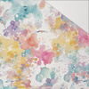 COLORFUL BLOTS - Hydrofobní česaná teplákovina