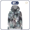 UNISEX HOODIE (HYDRA) - ALCOHOL INK PAT. 4 - sewing set (110/116)