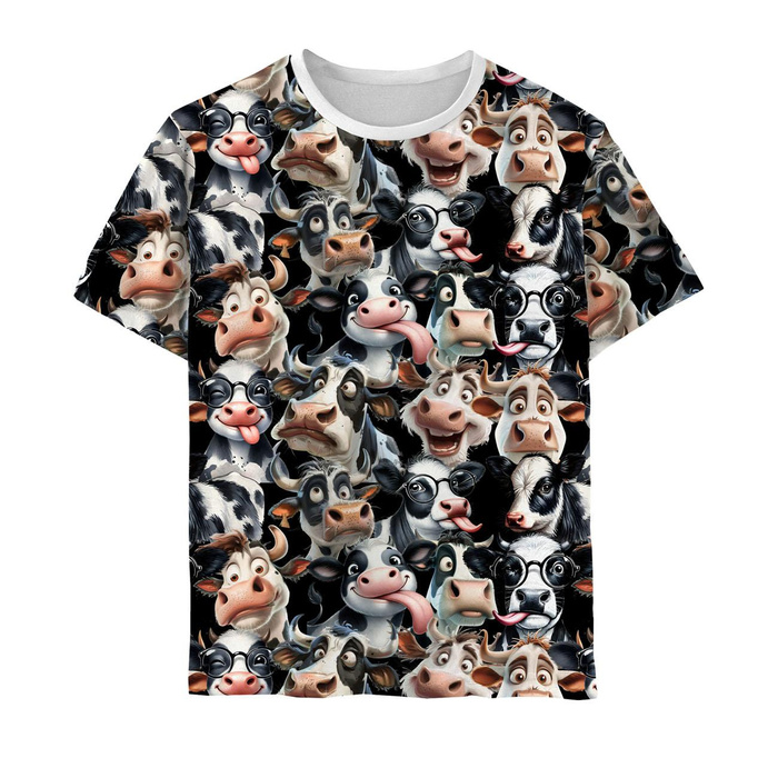 CHILDREN'S PAJAMAS "ADA" - ANIMALS WZ.11 - sewing set (110/116)