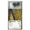 Eyelets + washers 4mm - Gold - PRYM