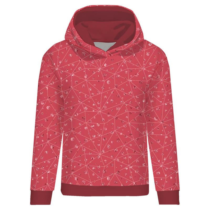 BLUZA DAMSKA (POLA) CLASSIC Z KAPTUREM - ROSA wz. 1 -  dzianina pętelkowa  L