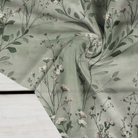 PASTEL FLOWERS WZ. 27 - Crepe
