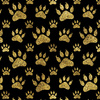 Black & Gold Glamour wz.8 - lycra 300g