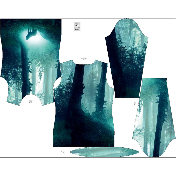 Dámská thermo halenka (PATTY) - MISTY WOLF - Sada šití L