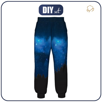 DAMEN JOGGINGHOSE (NOEMI) - NIGHT SKY - Nähset M