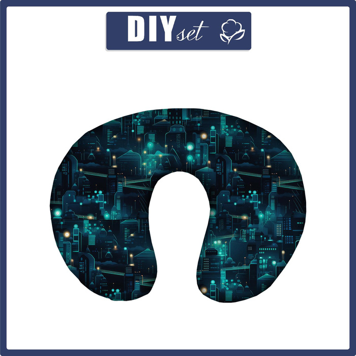 NACKENPOLSTER - NEON CITY WZ.4 - Nähset